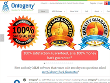 Tablet Screenshot of ontogeny.com